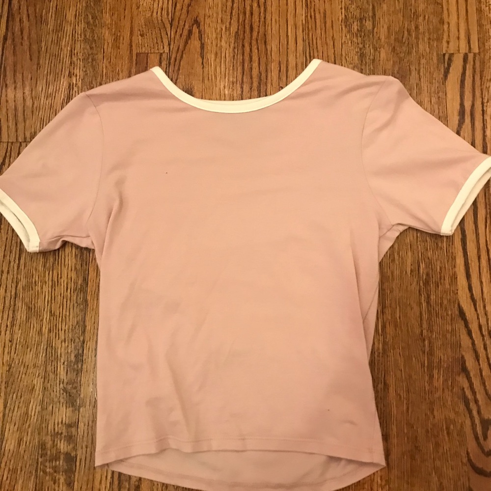 Pink Crop Top